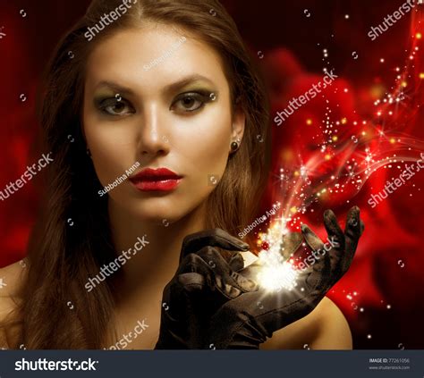 Magic Woman Stock Photo 77261056 Shutterstock