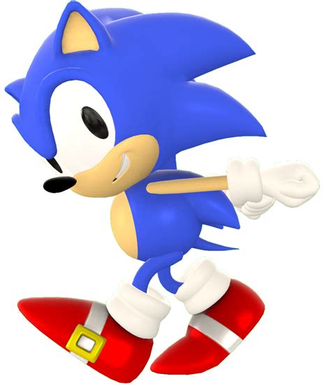 Classic Sonic Running 3d Masterfleberlin