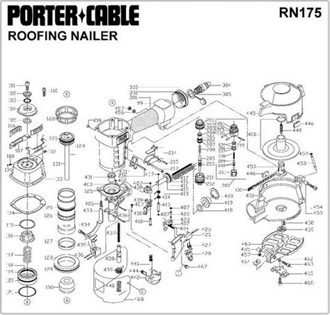 Porter Cable Nail Gun Parts Nails Magazine