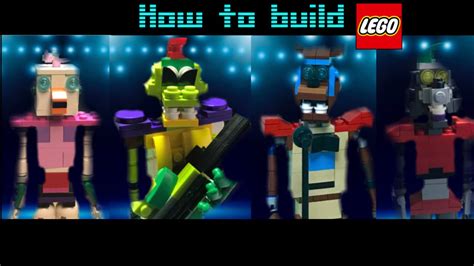 All Lego Glamrock Animatronics How To Build Them Otosection