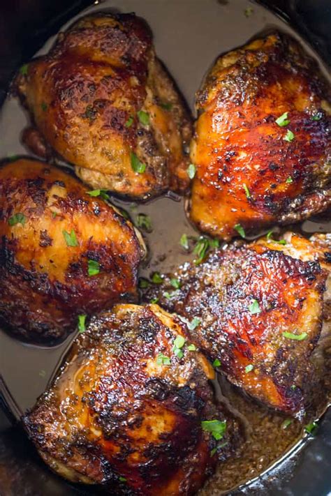 Slow Cooker Jerk Chicken Quick And Easy Dinner Then