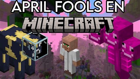 Minecraft April Fools Youtube