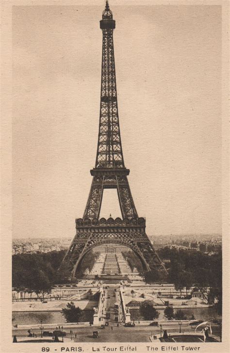 Free Vintage Digital Stamps Vintage Printable La Eiffel Tower Image