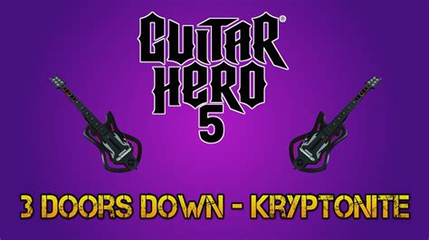 Kryptonite Expert 100 Guitar Guitar Hero 5 Youtube