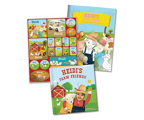 Baby Farm Animals Book T Set Personalized Toys And Games