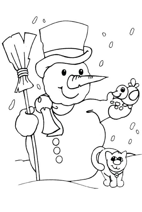 Snow Day Coloring Page at GetColorings.com | Free printable colorings pages to print and color