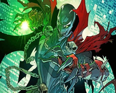 Spawn Animation Character Paint By Numbers Paintingbynumberskitcom