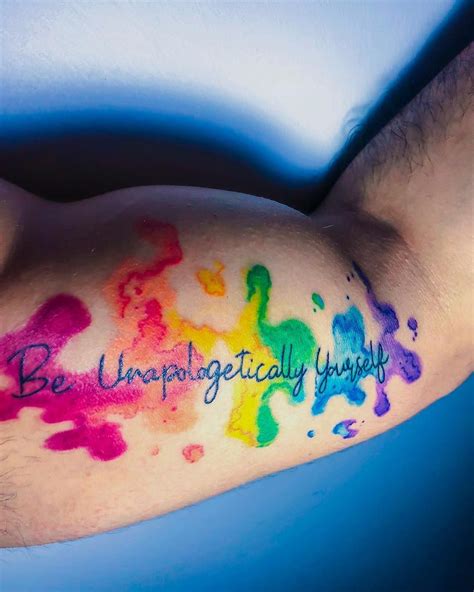 131 Colorful And Creative Pride Tattoos Pride Tattoo Tattoos