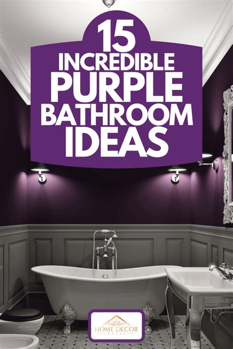 Deep Purple Bathroom Accessories Rispa