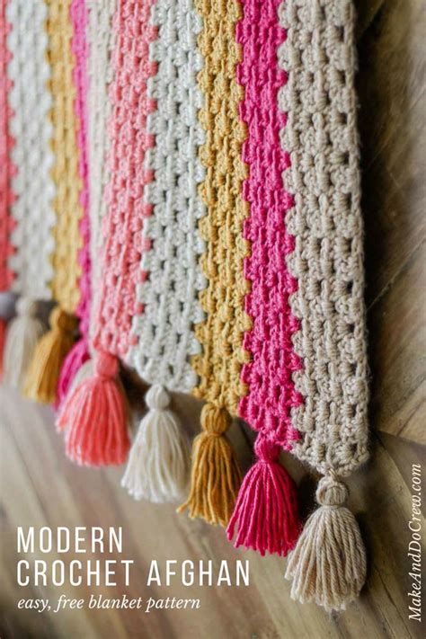 How To Crochet An Afghan Easy