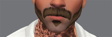 Mod The Sims 4t2 Facial Hair