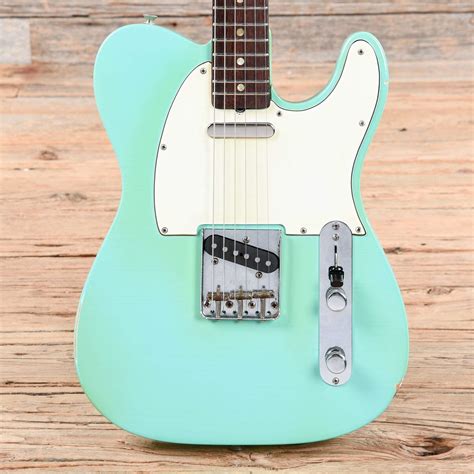 Fender Telecaster Seafoam Green Refin 1966 Chicago Music Exchange