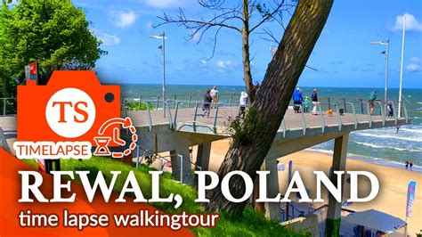 Rewal In Poland Baltic Sea Walkingtour Time Lapse K YouTube