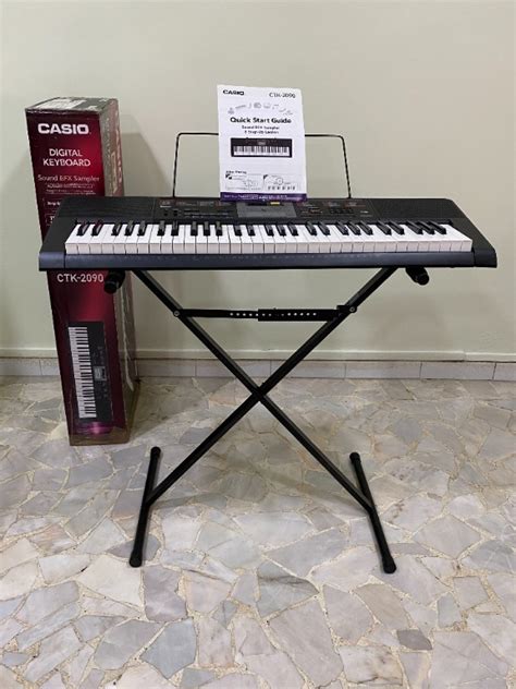 Casio Ctk 2090 Piano Keyboard Hobbies And Toys Music And Media Musical