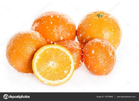 Fresh Ripe Oranges — Stock Photo © Alebloshka 152759662
