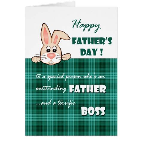 For Boss On Fathers Day Greeting Cards Zazzle