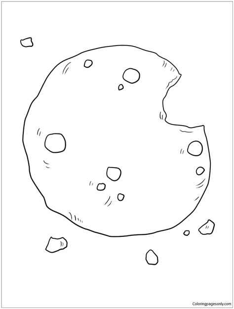 Sugar Cookie Coloring Page Free Printable Coloring Pages