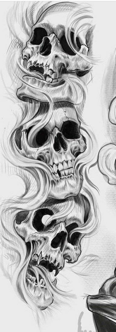Cool Tattoo Drawings Tattoo Outline Drawing Skull Art Drawing Dark