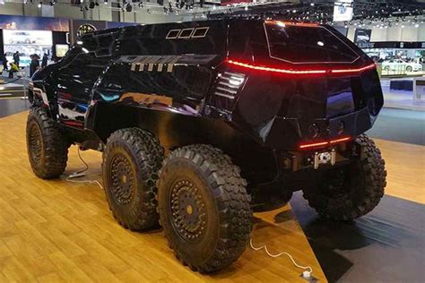 Devel Introduces Murdered Out 6x6 Suv Concept The Sixty Auto News