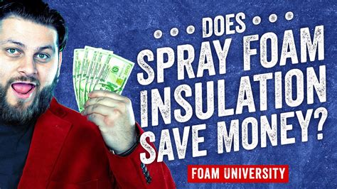 You'll be looking at several hundred dollars if you choose this method. Does Spray Foam Insulation Save Money? How Much Will Insulation Save Me? | Foam University - YouTube