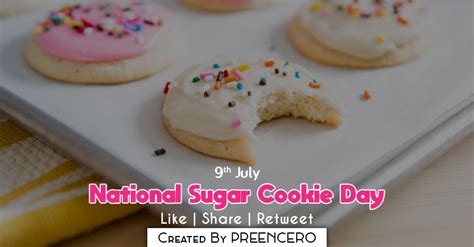 National Sugar Cookie Day Sugar Cookie Cookies Desserts