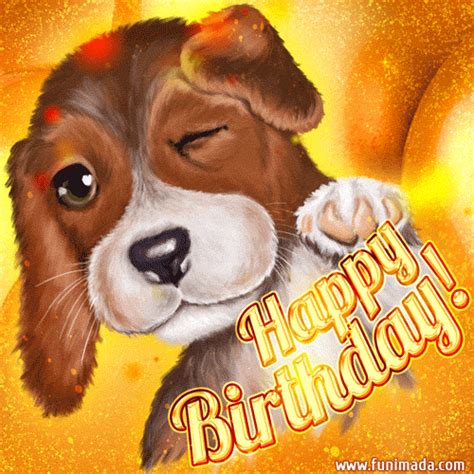 Happy Birthday Dog Animated 