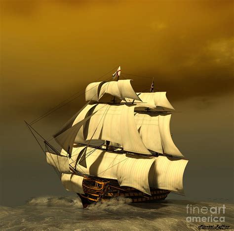 Stormy Seas Digital Art By Michael Ruffino Fine Art America
