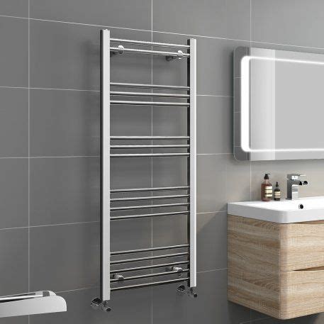 Nearly all the towel rails shown here can have an optional. Ella Straight Ladder Rail Modern Towel Radiator in Chrome ...