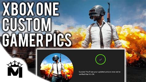 How To Get A Custom Xbox One Gamer Picture Youtube