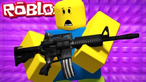 Noob Has A Gun Fight Youtube
