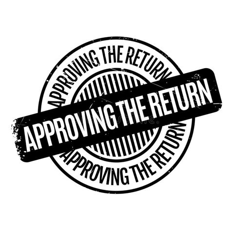 Approving Return Rubber Stamp Stock Illustrations 17 Approving Return