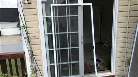 How To Take Glass Screen Door Off Glass Door Ideas