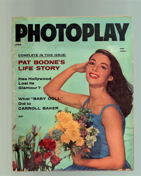 Photoplay Pier Angeli Carroll Baker Kim Novak 61957 1957 Magazine Periodical Dta
