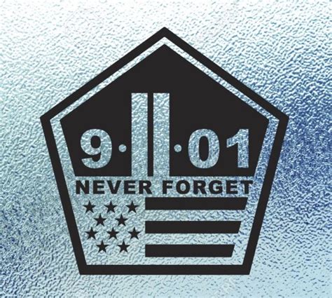 911 Never Forget Decal Sticker Remember World Trade Center 9 11 Ebay