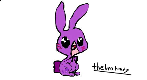 Purple Bunny Drawings Sketchport