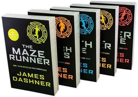 Maze Runner Series James Dashner 5 Books Set The Death Cure Scorch T