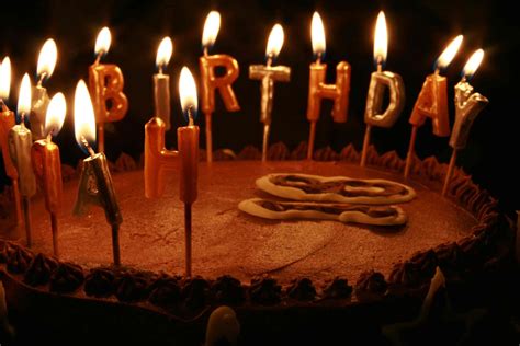 Unique Birthday Cake Candles Happy Birthday Chocolate Cake Birthday