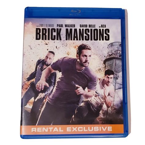 Brick Mansions Blu Ray Cover