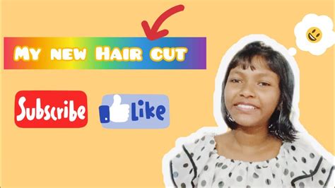 my new hair cut 😊 youtube