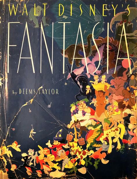 Walt Disneys Fantasia By Deems Taylor New York Simon And Schuster