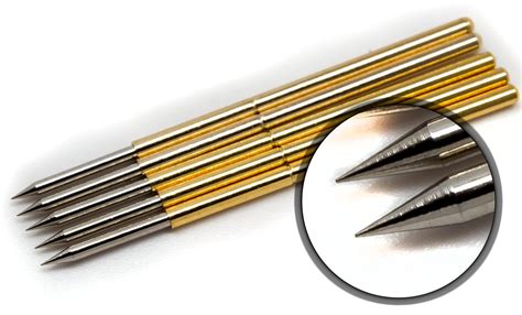 10 Pack Spear Tip Spring Loaded Pogo Test Pin From