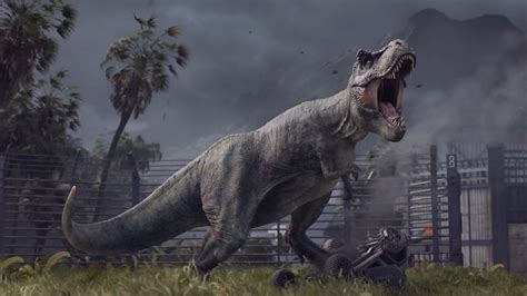 Jurassic World Evolution Tyrannosaurus Rex By Giuseppedirosso On Deviantart