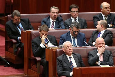 derryn hinch furthers push for relaxing senate photography rules after snapped sleeping in