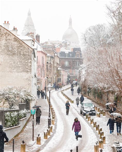 Top Photo Spots In Paris Under The Snow Loic Lagarde