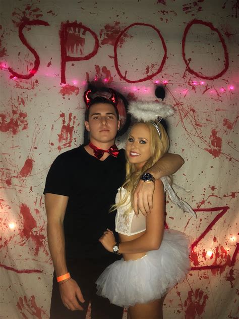 Angel And Devil Couples Halloween Costumes