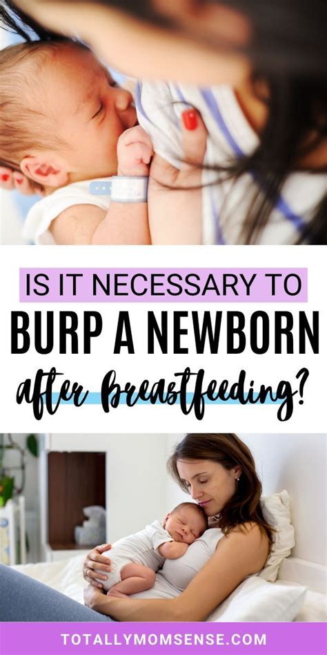 Satisfied (not hungry) after feedings. IS IT NECESSARY TO BURP A BABY AFTER BREASTFEEDING ...