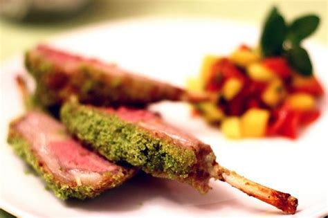 Season pork with oil, salt, and pepper. Gordon Ramsay's Herb Crusted Rack of Lamb - F Word Series ...