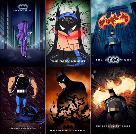 Batman Movies Featuring Batman From The Animated Series Joker Batman