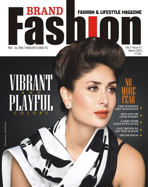 Kareena Kapoor Khan Looks Gorgeous In Brand Fashion Magazine March 2013 Kareenakapoorkhan