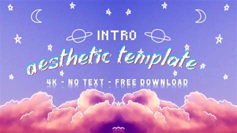 Aesthetic Intro Templates No Text Free Download Youtube